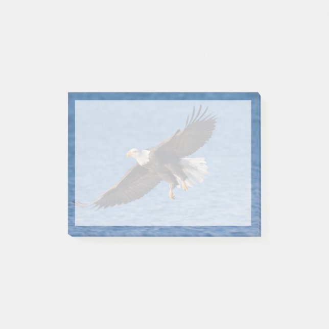 Post-it® Bald eagle in flight (Devant)
