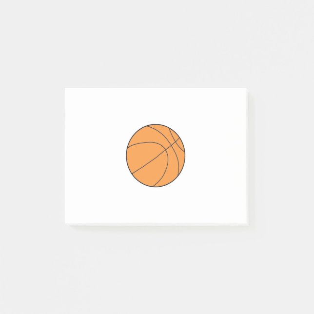 Post-it® Balle de basket (Devant)