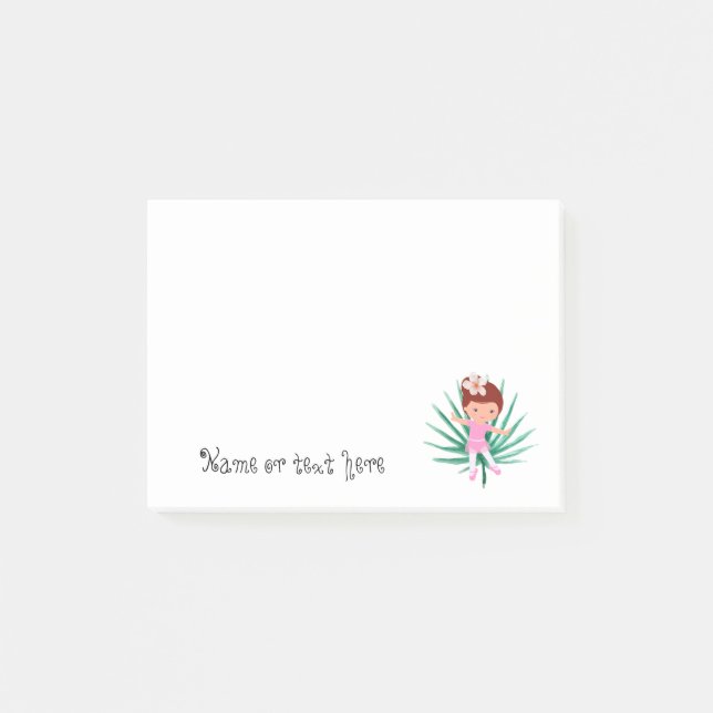 Post-it® Ballerine tropicale (Devant)