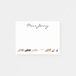 Post-it® Ballet personnalisé Robot Jazz Dance Enseignant Ca