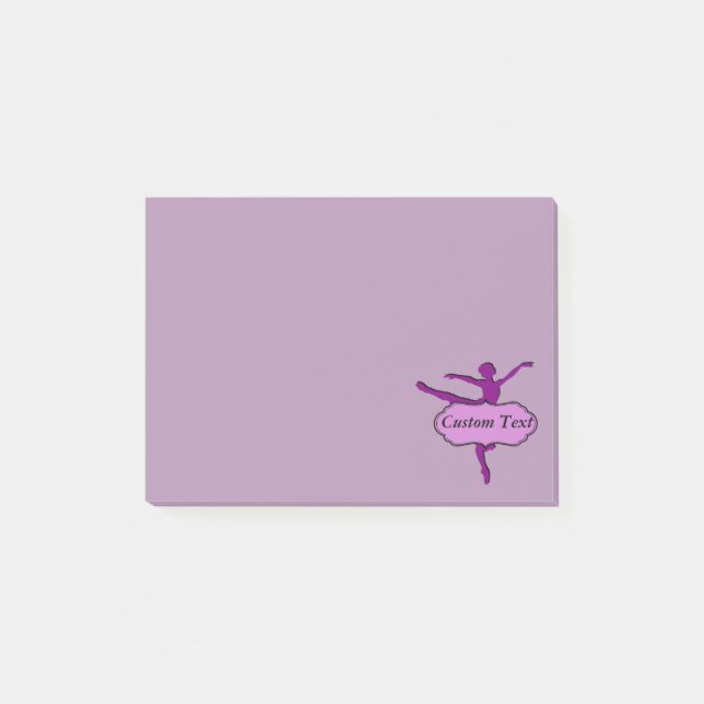 Post-it® Ballet pourpre d'arabesque (Devant)