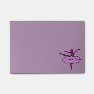 Post-it® Ballet pourpre d'arabesque