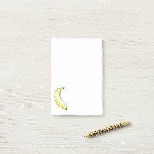 Post-it® banane aquarelle
