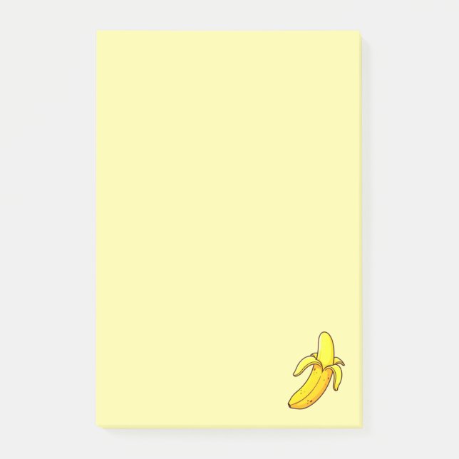 Post-it® Banane - Collection de fruits -  (Devant)