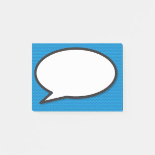 Post-it® Bande dessinée Simple Fun Comic Book Bulle de dial