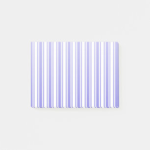 Post-it® Bandes de bonbons bleu et blanc