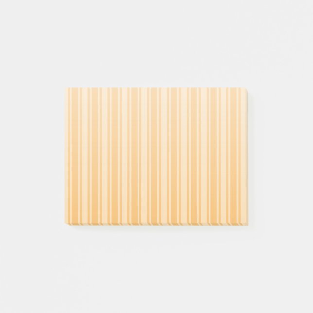 Post-it® Bandes de bonbons jaunes (Devant)