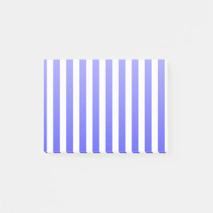 Post-it® Bandes de bonbons royales bleues et blanches