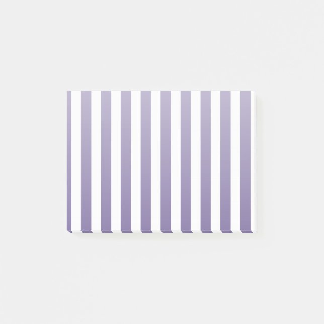 Post-it® Bandes de bonbons ultra violettes et blanches (Devant)