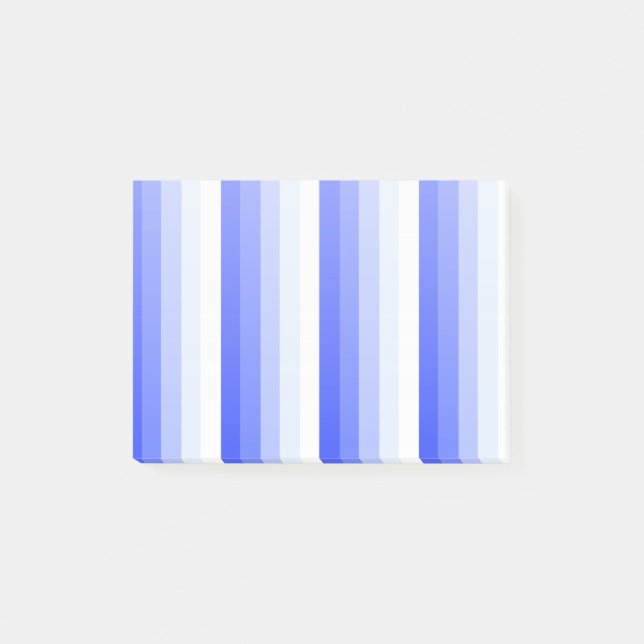 Post-it® Bandes d'ombre bleu royal (Devant)