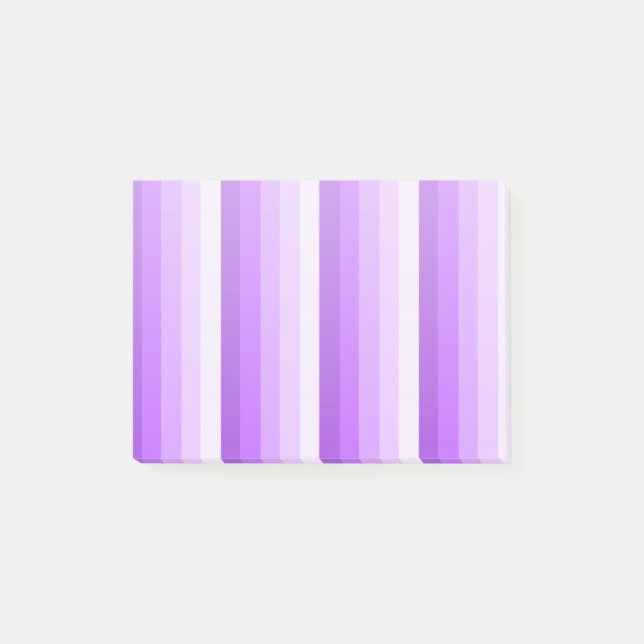 Post-it® Bandes d'ombre pourpres (Devant)