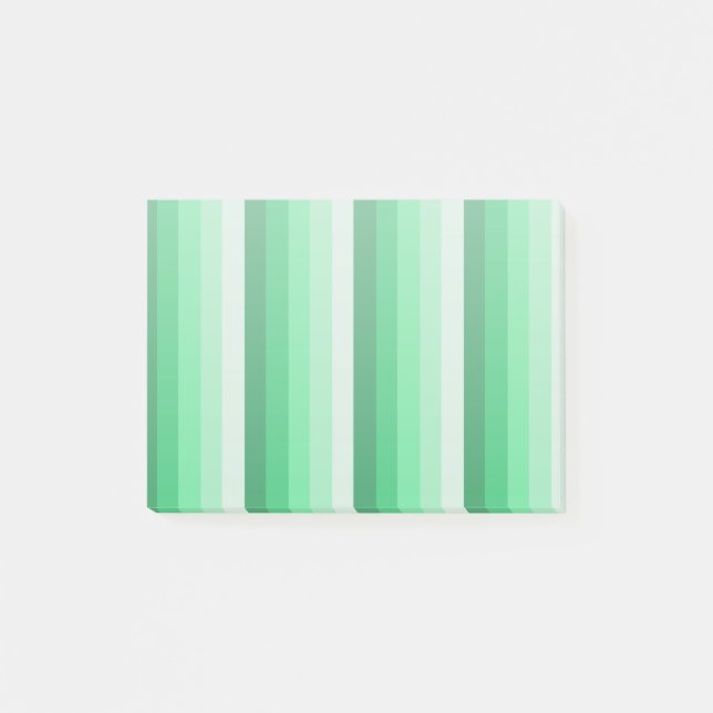 Post-it® Bandes d'ombre vertes (Devant)