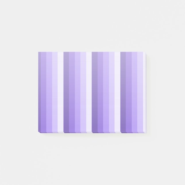 Post-it® Bandes d'ombre violette (Devant)
