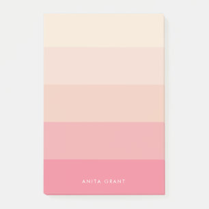 Post-it® Bandes pastel roses