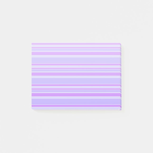 Post-it® Bandes violettes (Devant)