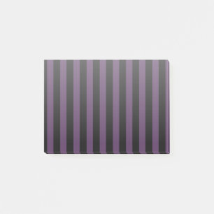 Post-it® Bandes violettes foncées et noires