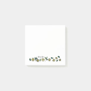 Post-it® Bannière Florale Chamomile Post-It Notes