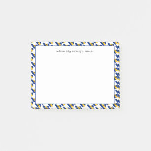 Post-it® BARBADOS Écriture chrétienne Personnalisé