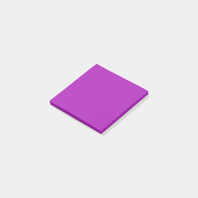 Post-it®  Barney (couleur solide)  (Incliné)