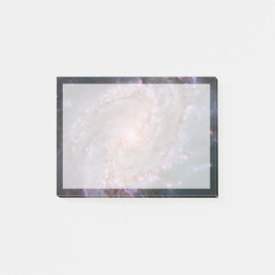 Post-it® Barred Spiral Galaxy Messier 83.