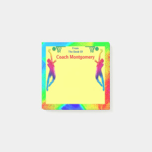 Post-it® Basketball Énergétique Lumineux Thème pour entr