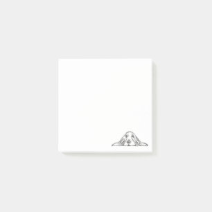 Post-it® basset blanc