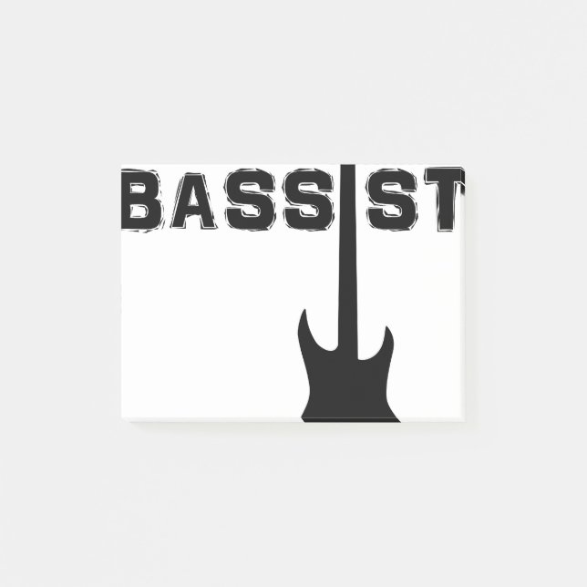 Post-it® Bassiste (Devant)