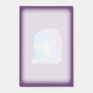 Post-it® Bat Skeleton RIP Gravestone Halloween Dessin