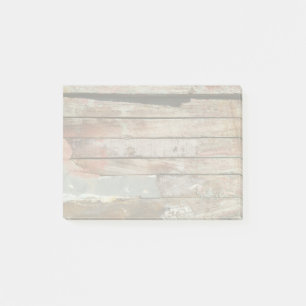 Post-it® Bateau à voile rustique en bois vieilli Planches N