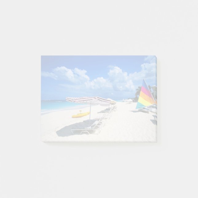 Post-it® Bateaux et chaises de plage (Devant)