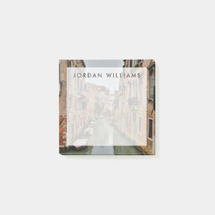 Post-it® Bâtiment le long des canaux de Venise