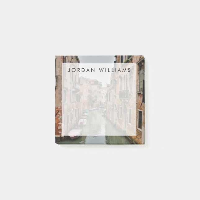 Post-it® Bâtiment le long des canaux de Venise (Devant)