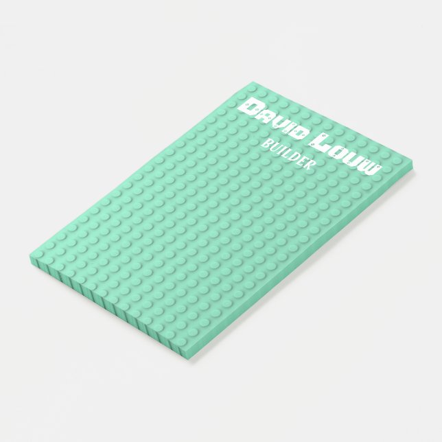 Post-it® Bâtiments turquoise (Incliné)