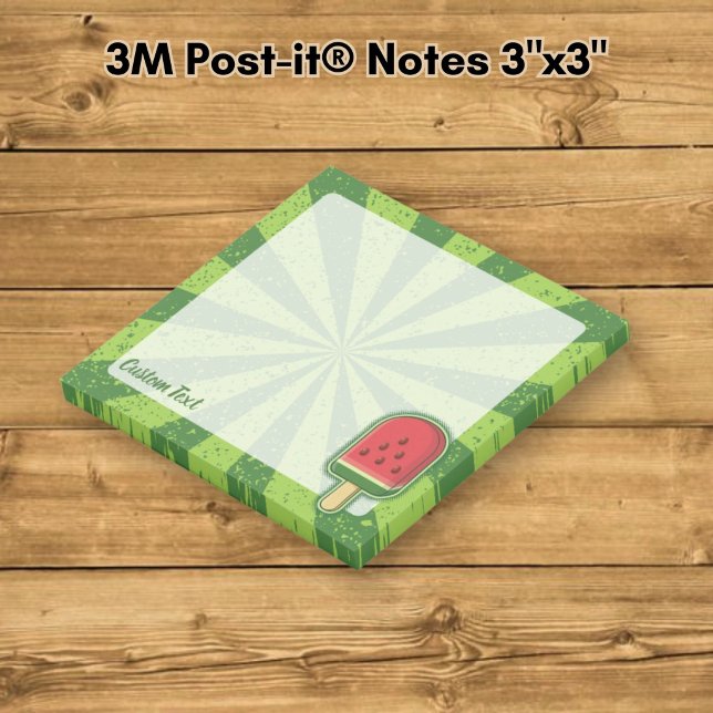 Post-it® Bâtonnet de glace à la pastèque (Créateur téléchargé)