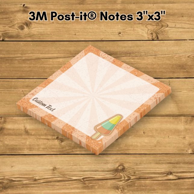 Post-it® Bâtonnet de sorbet en forme de cône (Créateur téléchargé)