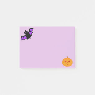 Post-it® Batte et citrouille de Halloween