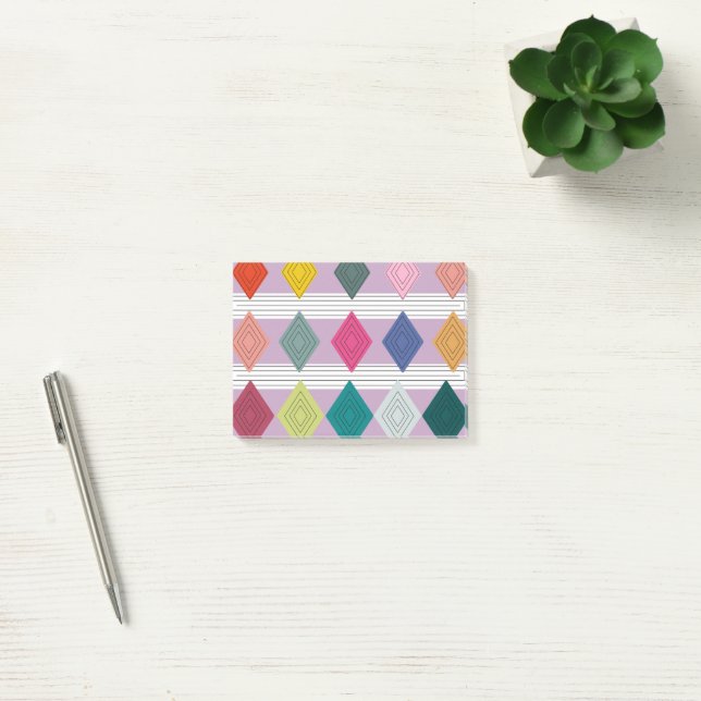 Post-it® Bauhaus Diamond Quilt (Bureau)