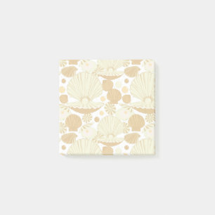 Post-it® Beach Seashs Beige et blanc