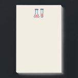 Post-it® Beaker & Test Tube Science Themed<br><div class="desc">Notes collantes avec un dessin mignon d'un tube d'essai et d'un bécher. Parfait pour les types scientifiques.</div>