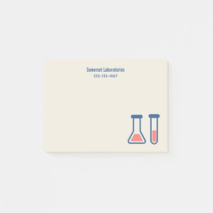 Post-it® Beaker & Test Tube Science Themed