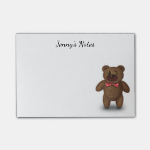 Post-it® Bear Teddy Post It Notes
