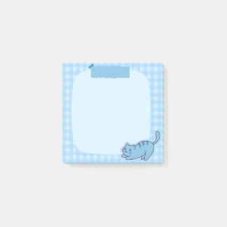 Post-it® Beau billet bleu qu'il note