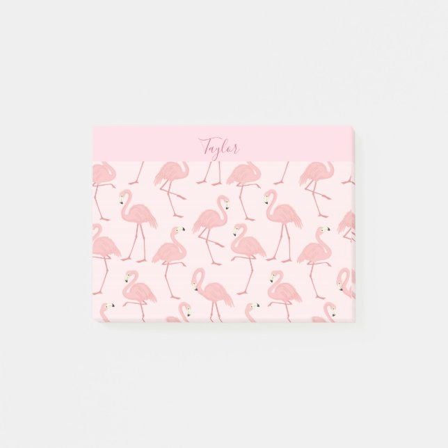 Post-it® Beau Flamant rose rose (Devant)