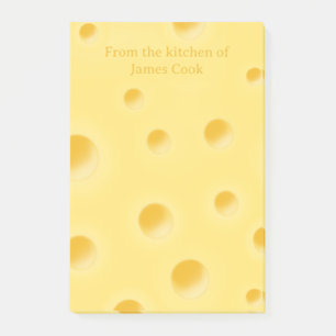 Post-it® Beau Fromage suisse fantaisie Personnalisé