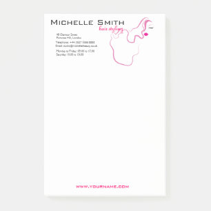 Post-it® Beau marquage à chaud de Hairstyling de cheveux de