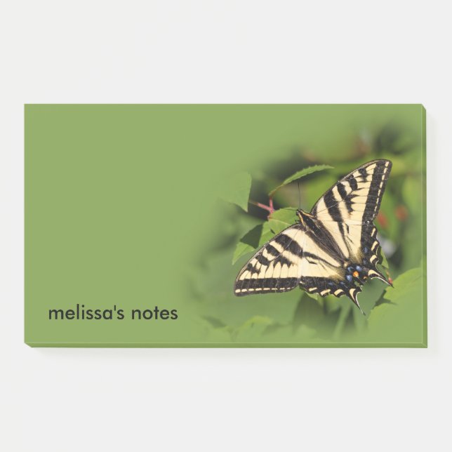 Post-it® Beau papillon de l'Ouest de Tigre Swallowtail (Devant)