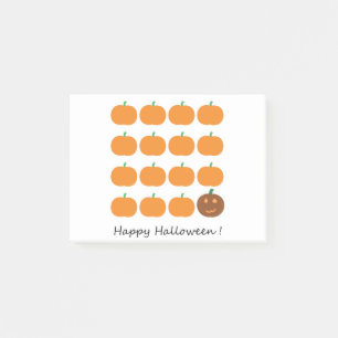 Post-it® Beau Patch Citrouille Halloween