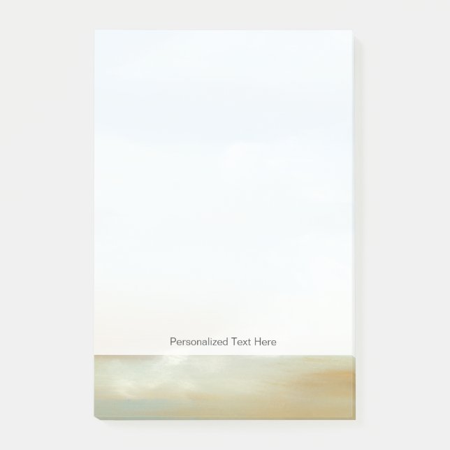 Post-it® Beau paysage avec nuages fluides (Devant)