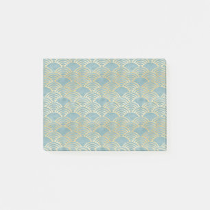 Post-it® Beau, vert Art Déco, métallique, élégant, chic