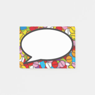 Post-it® Beaucoup de pilules bulle vocale